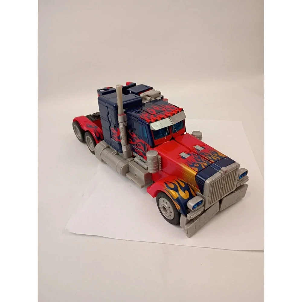 Transformers 2007 Movie Leader Class Optimus Prime Incomplete Action Figure